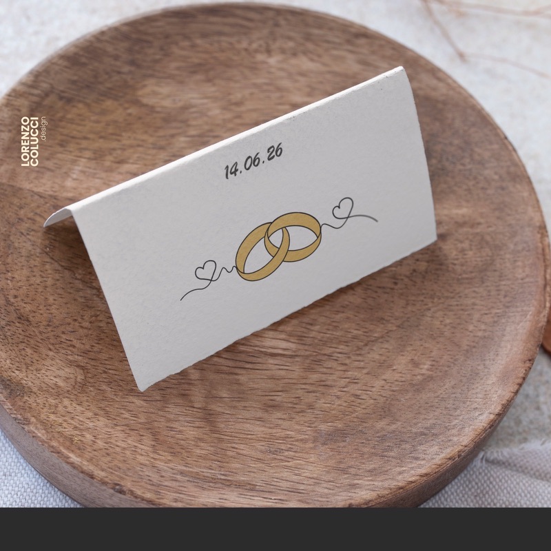 Applicazione stampata Wedding Design